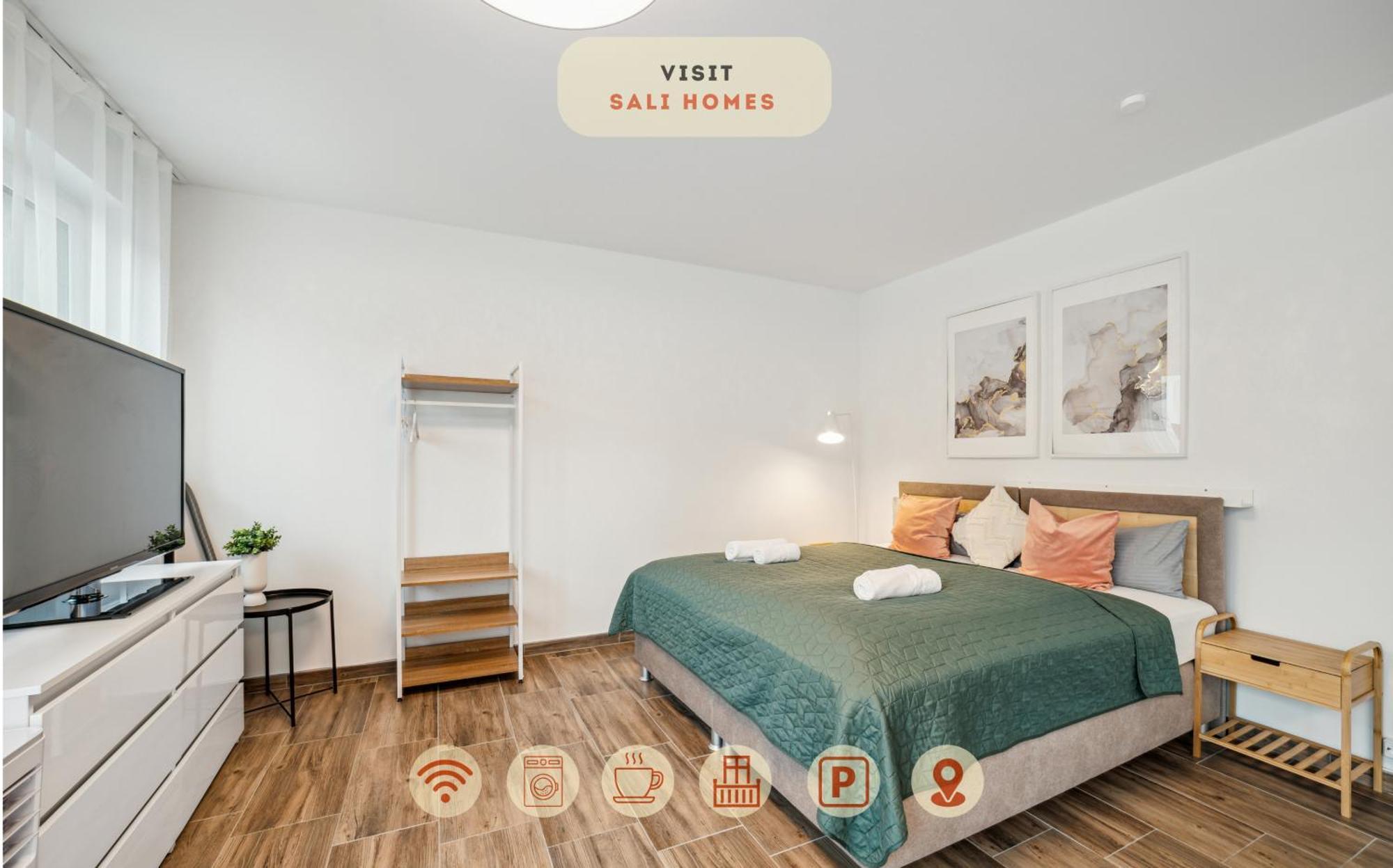 Sali Homes Elegant And Stylish Retreat In Heart Of Bayreuth, Close To River Esterno foto